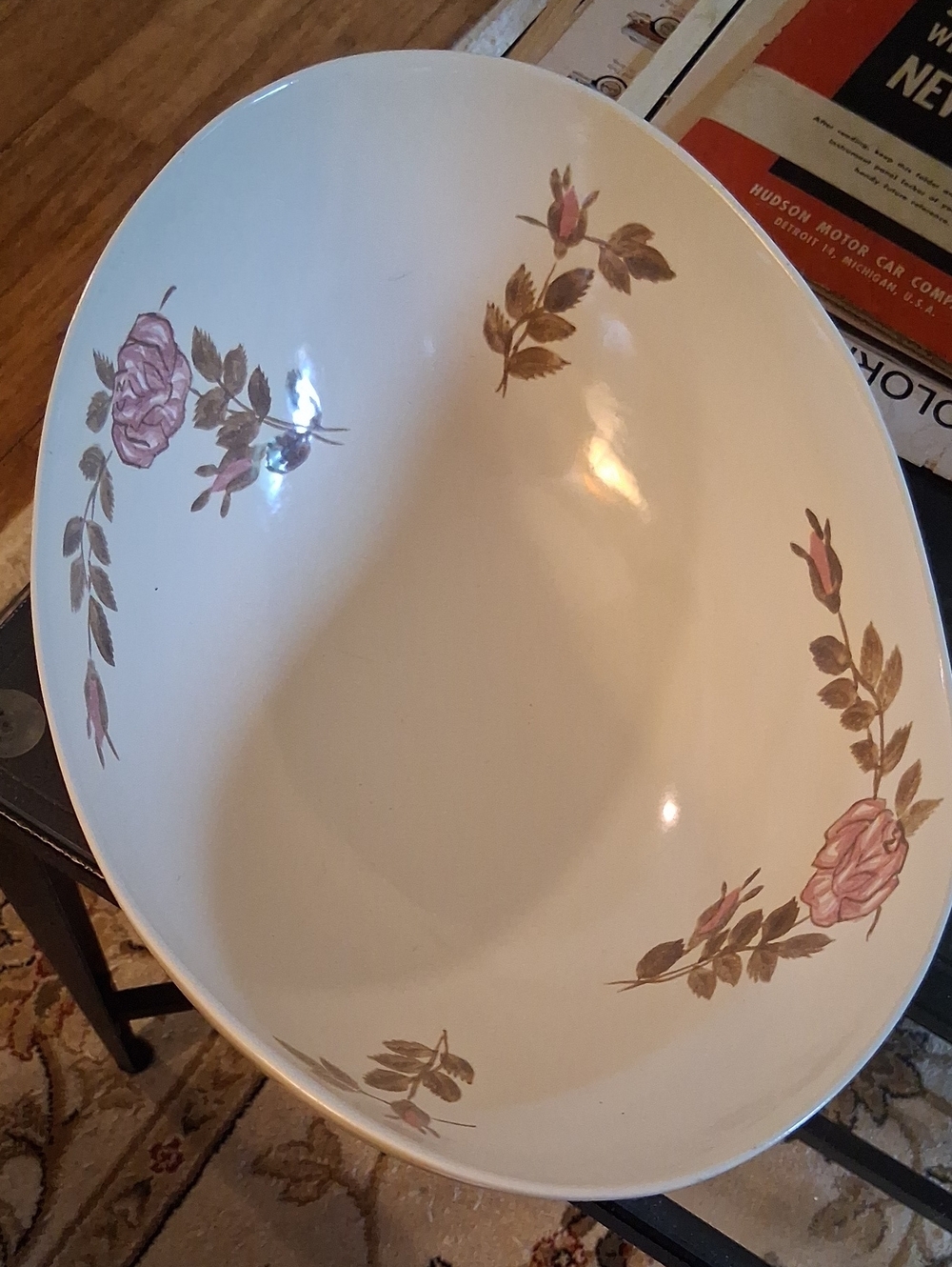 REDWING ROSE SALAD BOWL